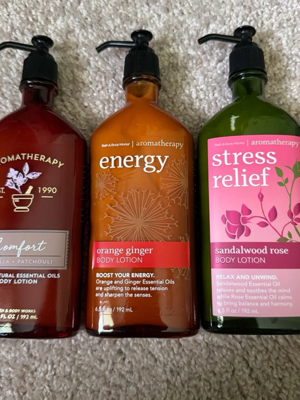Bath & Body Works Aromatherapy Energy Orange Ginger Body Lotion - Orange